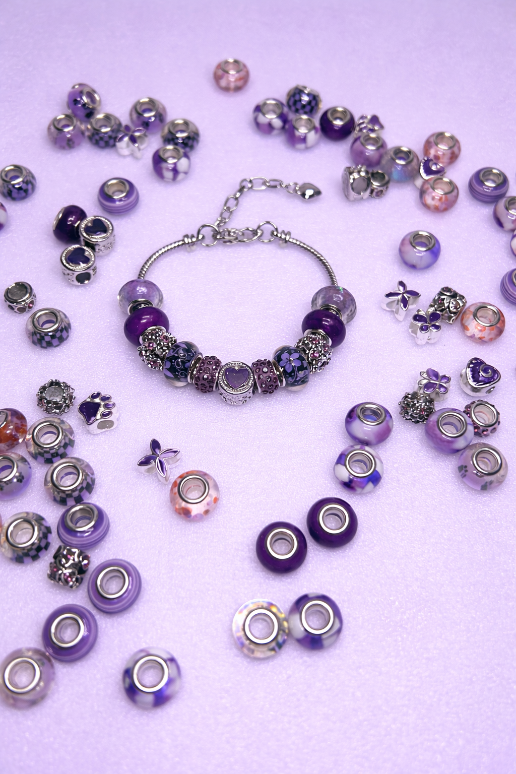 Amethyst Devotion Crystal Bracelet