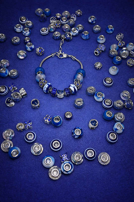 Midnight Devotion Crystal Bracelet