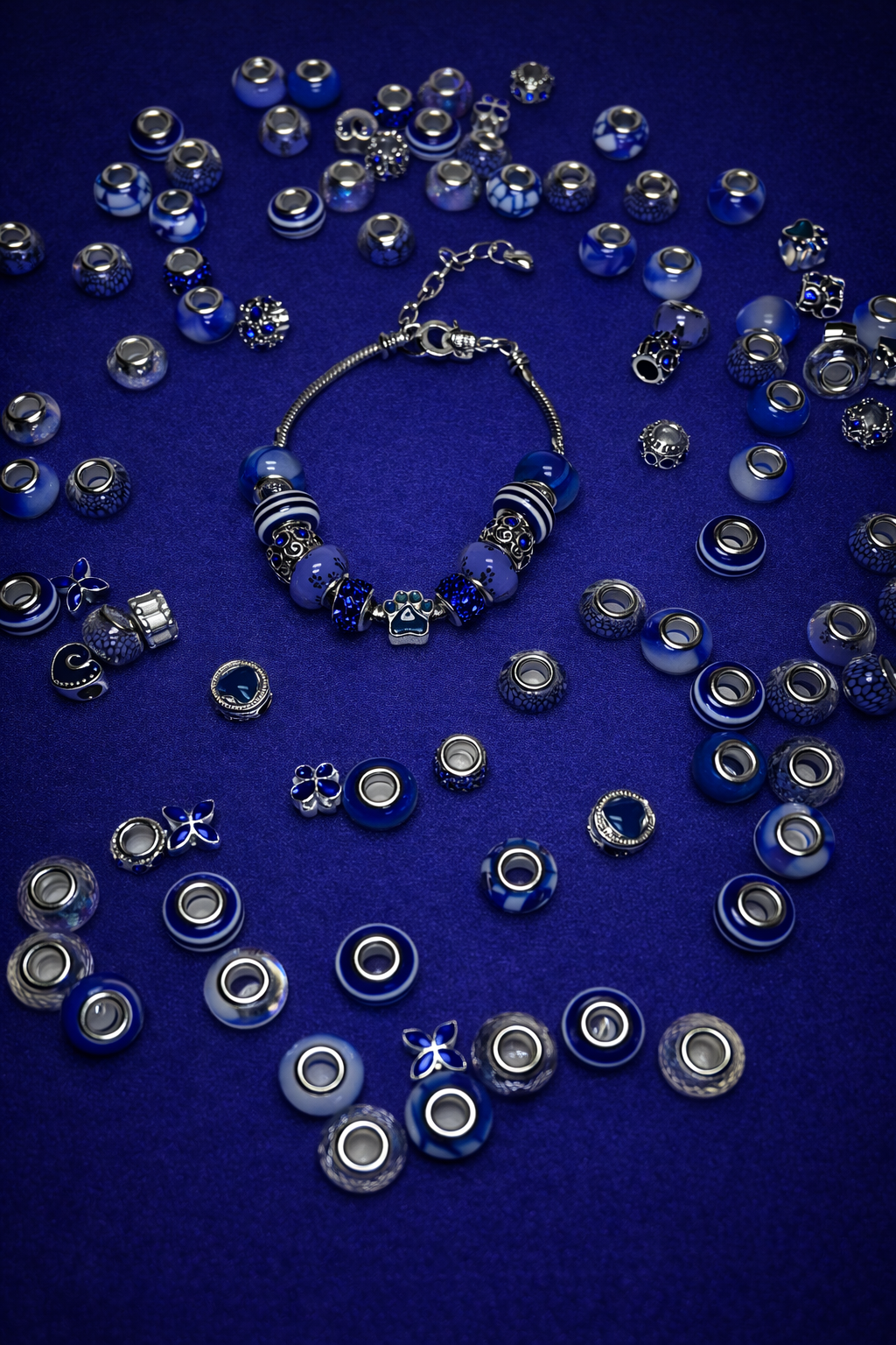 Sapphire Sentinel Bracelet Charm