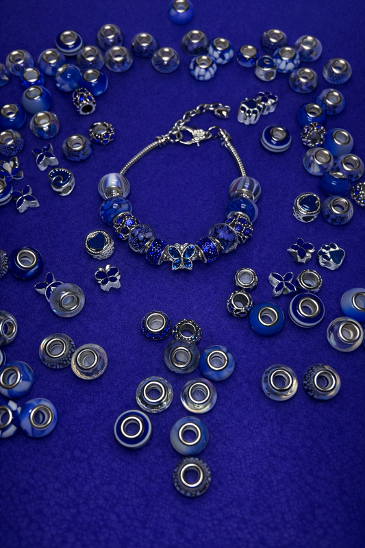 Sapphire Ascension Crystal Bracelet