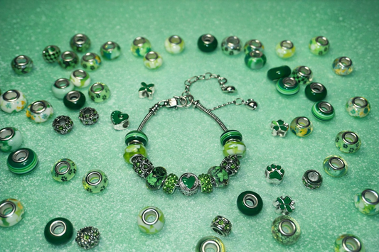 Emerald Serenity Gemstone Bracelet