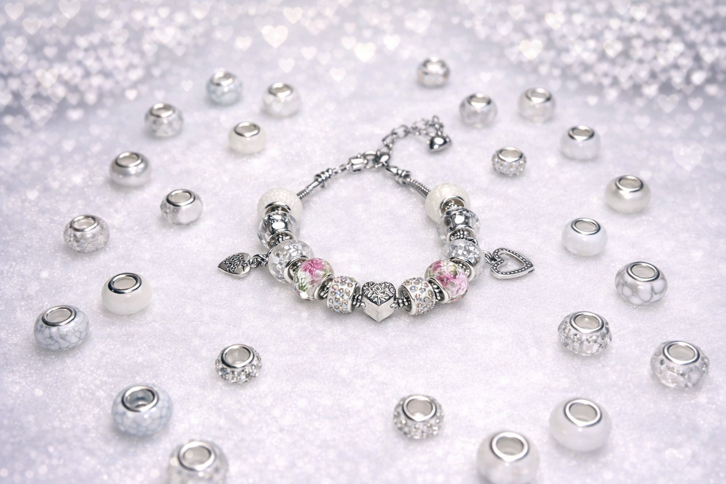 Blush Serenity Crystal Bracelet