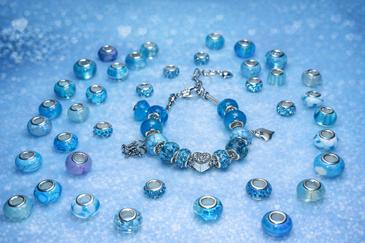 Azure Promise Crystal Bracelet