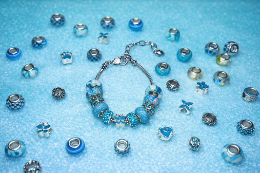 Sky Blossom Crystal Bracelet Charm